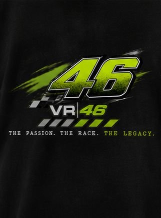 VR46 Racing Legacy Women's Oversized T-Shirt - Image 3