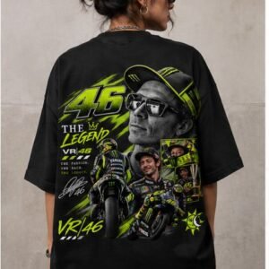 VR46 Racing Legacy Women's Oversized T-Shirt