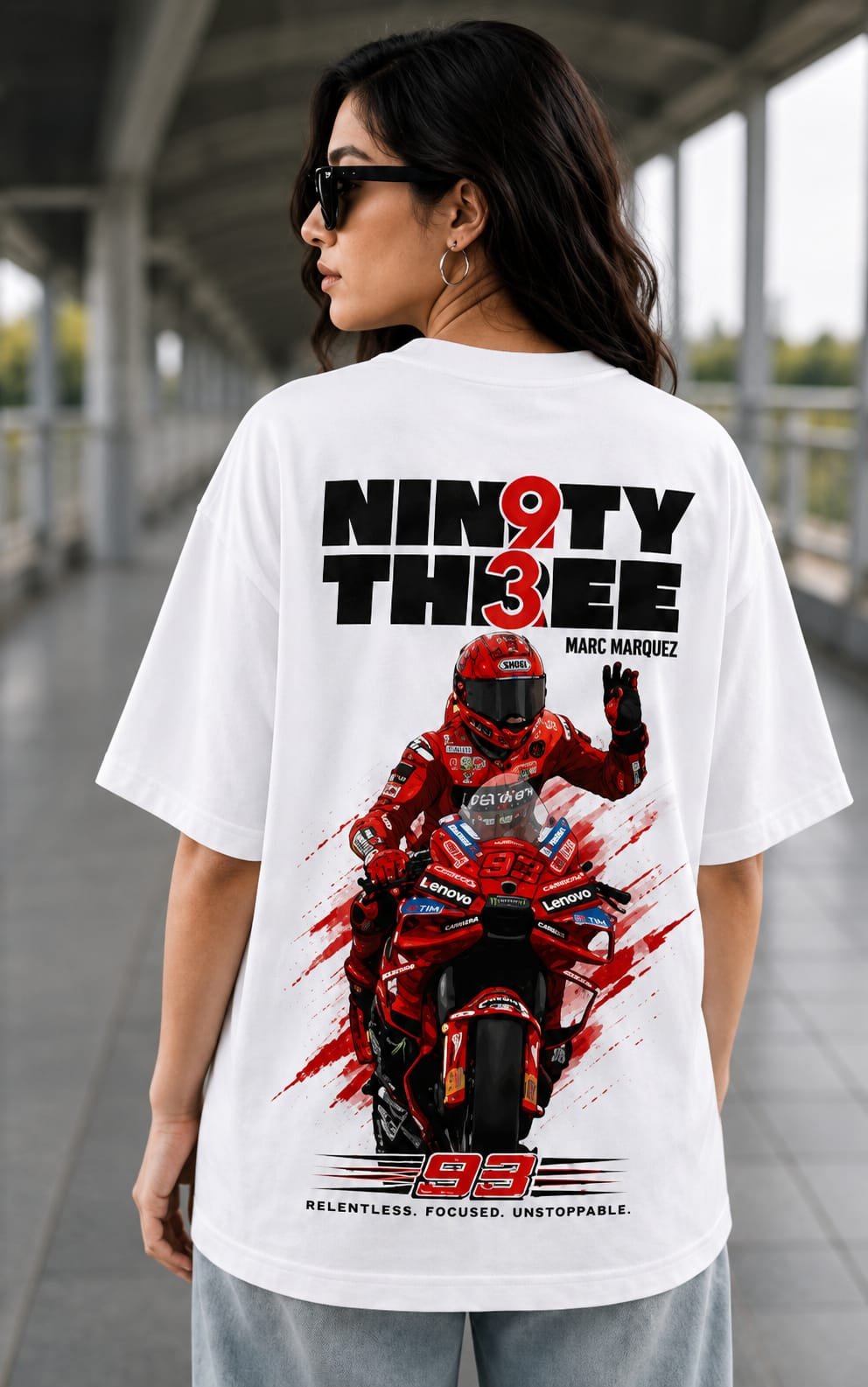 Ninety Three Oversized Tee — Women’s