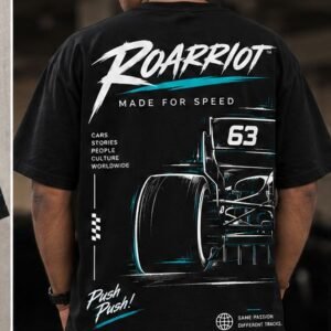 ROARRIOT 63 — Made For Speed Oversized T-Shirt