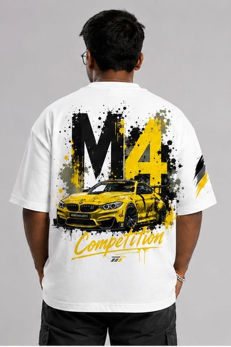 M4 Competition Oversized T-Shirt – White